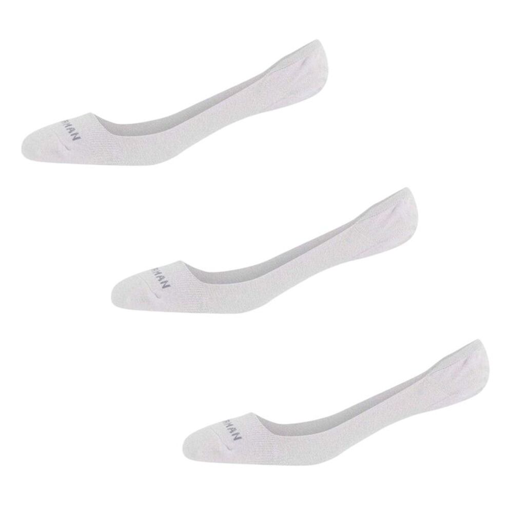 Ben Sherman Mens Makalu Logo Liner Socks (Pack of 3) / White